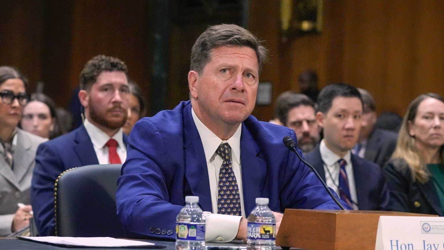 Senate panel advances Jay Clayton’s nomination to lead US intelligence agencies