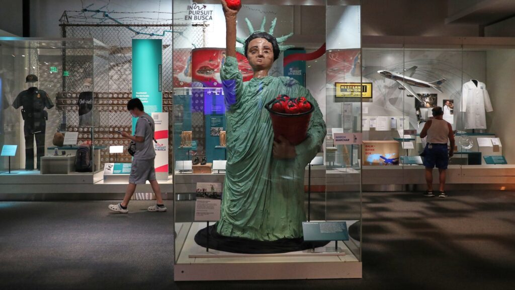 Trump orders new signs outside Smithsonian saying some exhibits are inaccurate