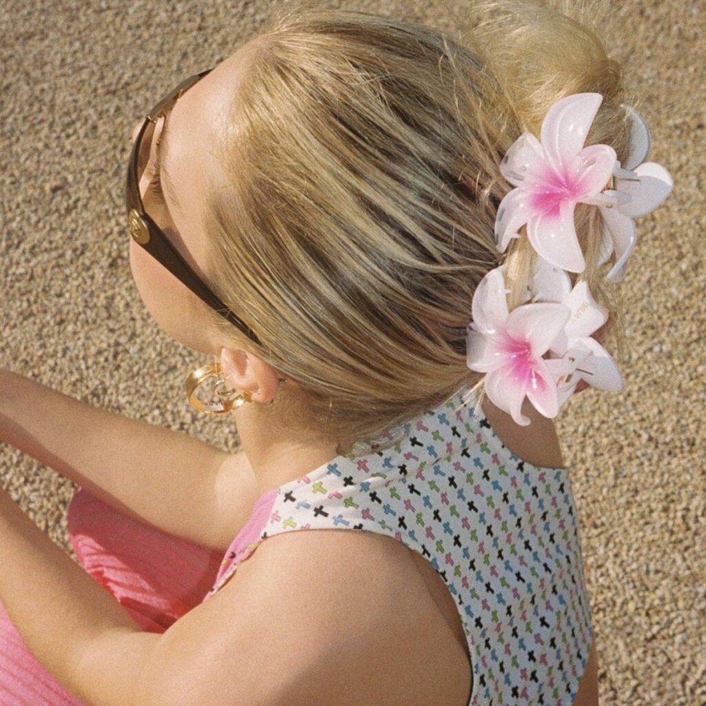 Best Cute Tropical & Whimsical Hair Claw Clips for Summer Updos