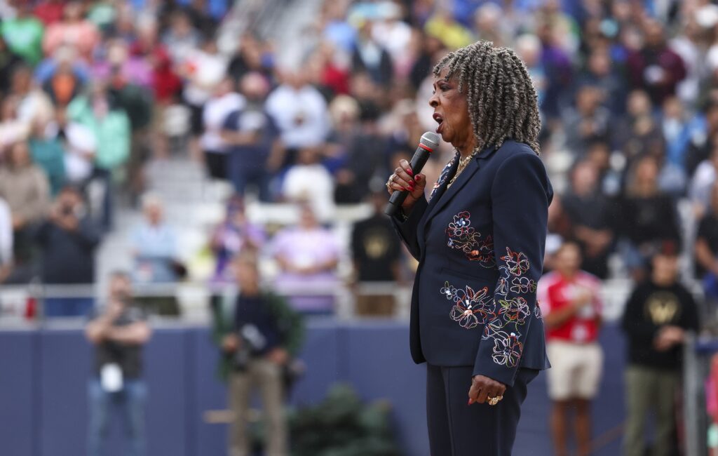 Martha Reeves blames viral botched US National Anthem performance on backing singers, attempts it again on live TV
