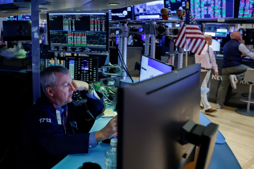 Wall St slips at open after inflation data; Nvidia in focus