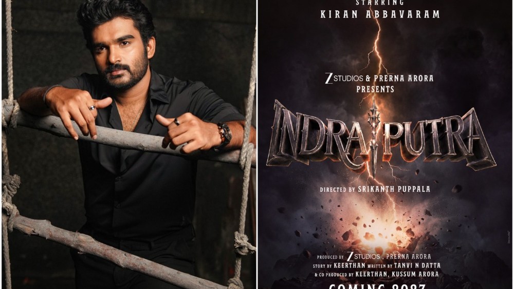 Kiran Abbavaram’s Mythological Fantasy Reveals Title as ‘Indraputra’