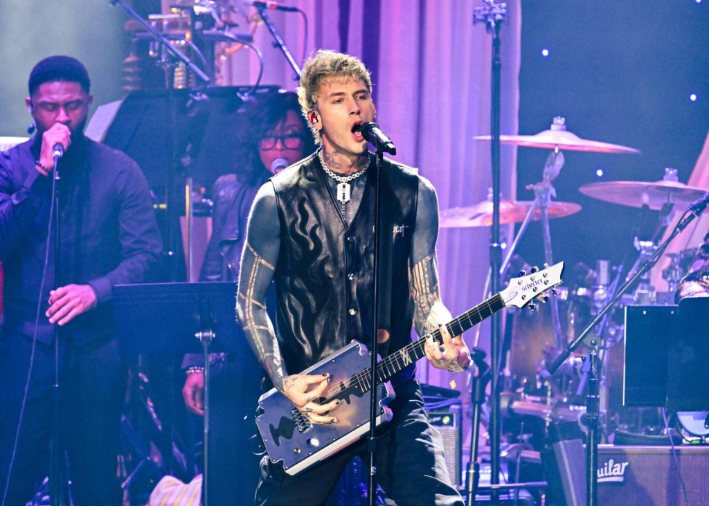 MGK and Megan Fox’s Daughter Saga Blade Makes Cute Cameo in Dad’s Video