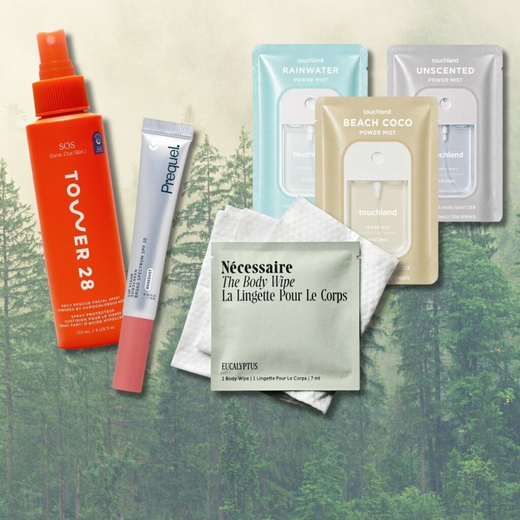 Skin-Saving Beauty Finds That Fit in Your Hiking Backpack