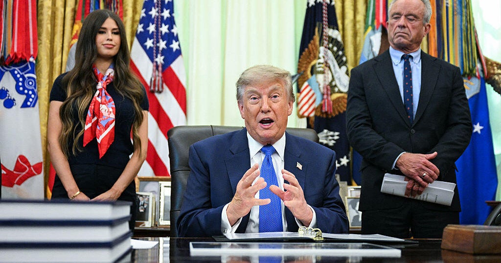 Trump signs order on childhood vaccine recommendations, citing autism