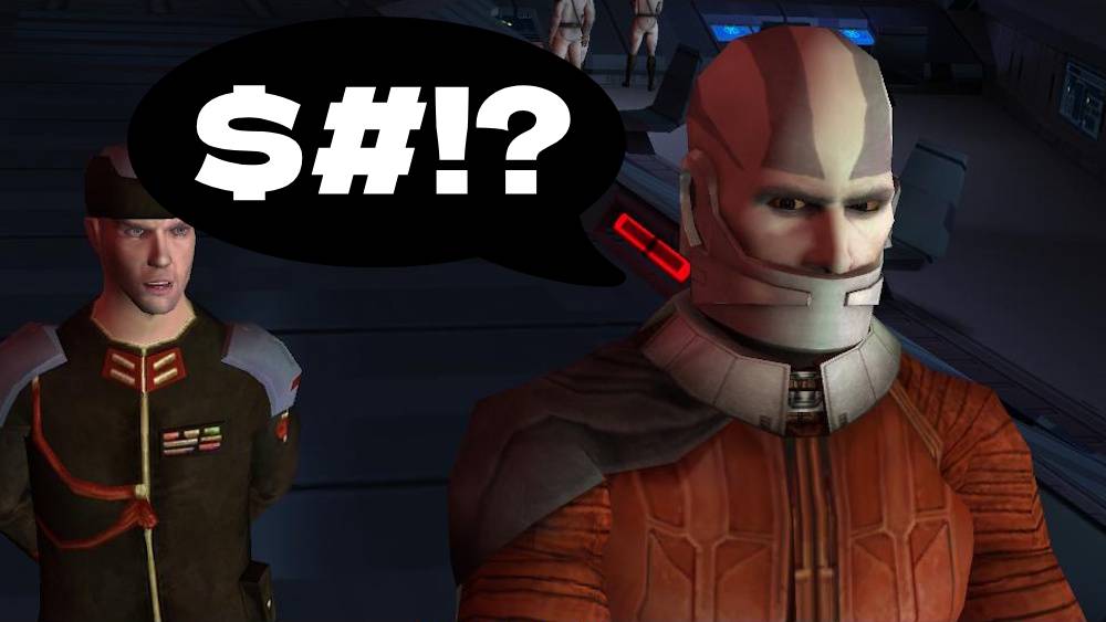 Knights Of The Old Republic Was Censored In The Weirdest Way