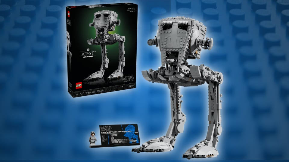 The LEGO Star Wars AT-ST Walker Set Drops to a New Low Price, Thanks to an Amazon Coupon
