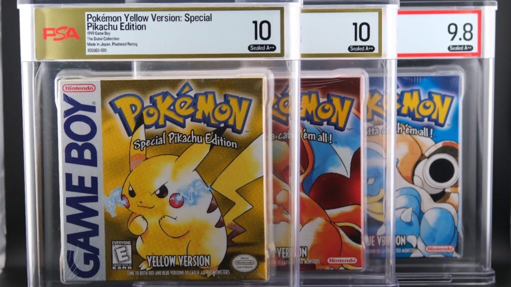 Three First Print Pokemon Games Sell for $2 Million in World’s Second-Largest Video Game Transaction