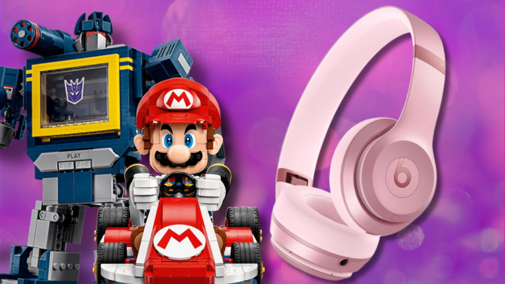 Refurbished Switch 2 Console, LEGO Mario Kart, and Beats Solo 4 Headphones