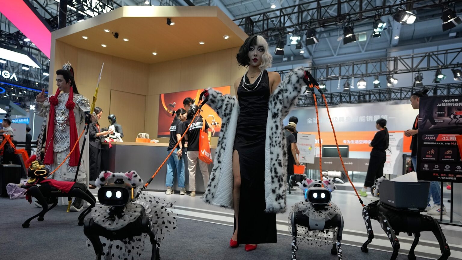 From robot dogs to helpers, China puts robotics ambitions on display at conference