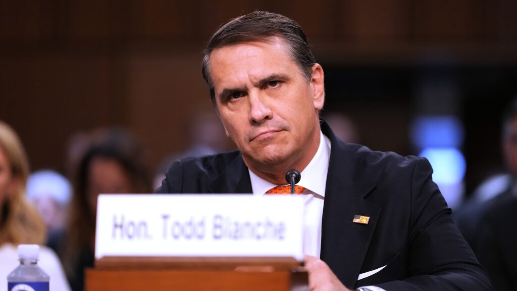 Blanche rescinds fund for Trump allies after GOP senators threaten to block his attorney general bid