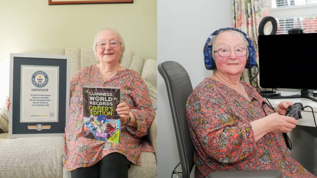78-Year-Old Fortnite Streamer Earns Guinness World Record