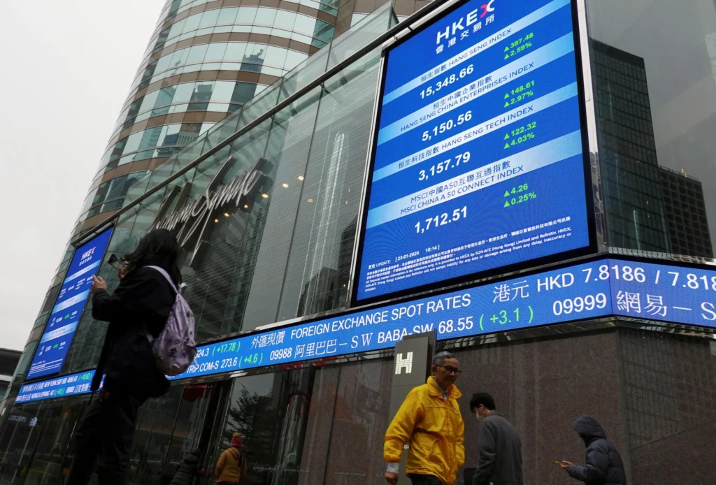 Asian stocks edge lower as yen, South Korea’s Kospi advance