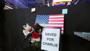 Republican convention pays tribute to Charlie Kirk one year after his killing