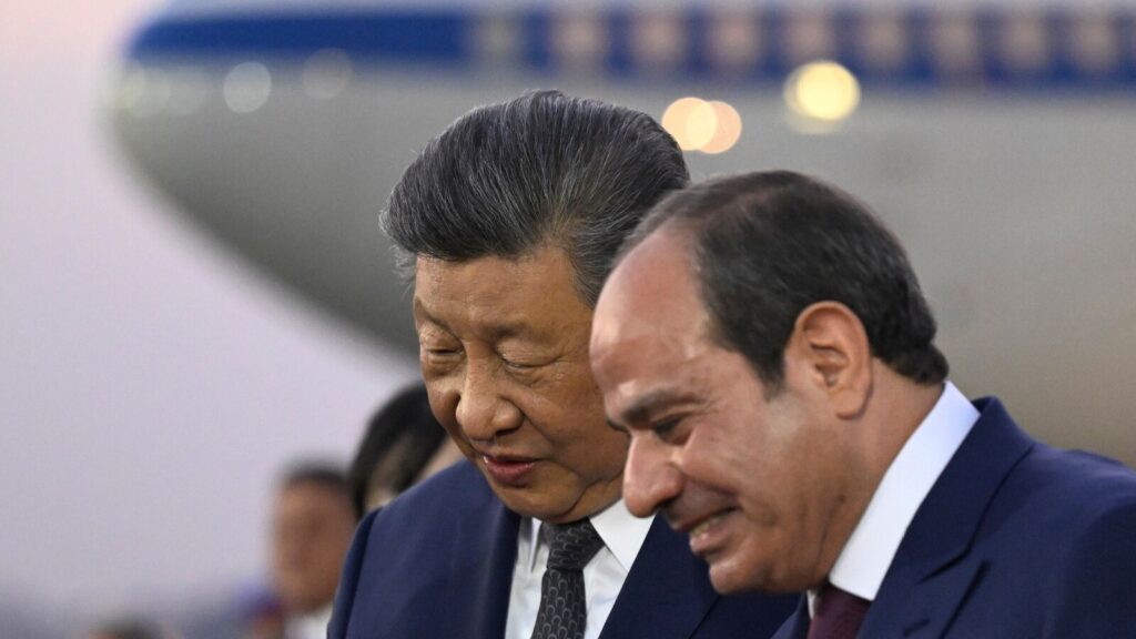 Xi visits Egypt as China seeks deeper influence across the Mideast