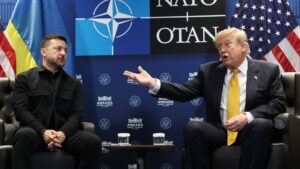Trump says Ukraine should get a new president