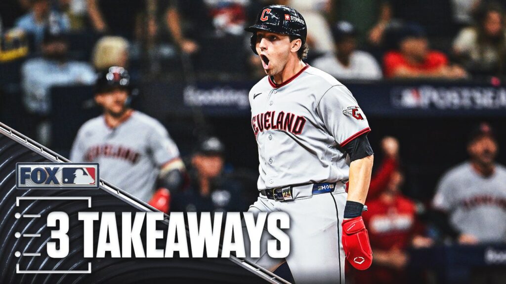 Guardians Stay Hot: 3 Takeaways From Cleveland’s ALCS Game 1 Upset Win vs. Rays