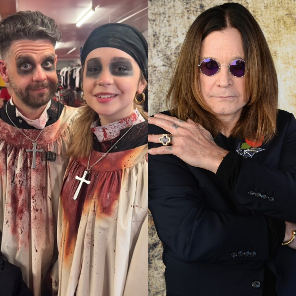 Jack Osbourne, Daughter Go Undercover at Ozzy Osbourne Horror Nights Maze