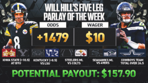 Will Hill’s Parlay Of The Week: Back Seahawks, Steelers To Win In Week 5