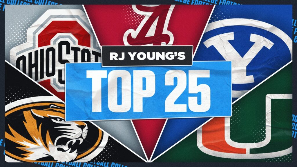 College Football Rankings: Ohio State Back To Top 5, Alabama And Missouri Jump Up
